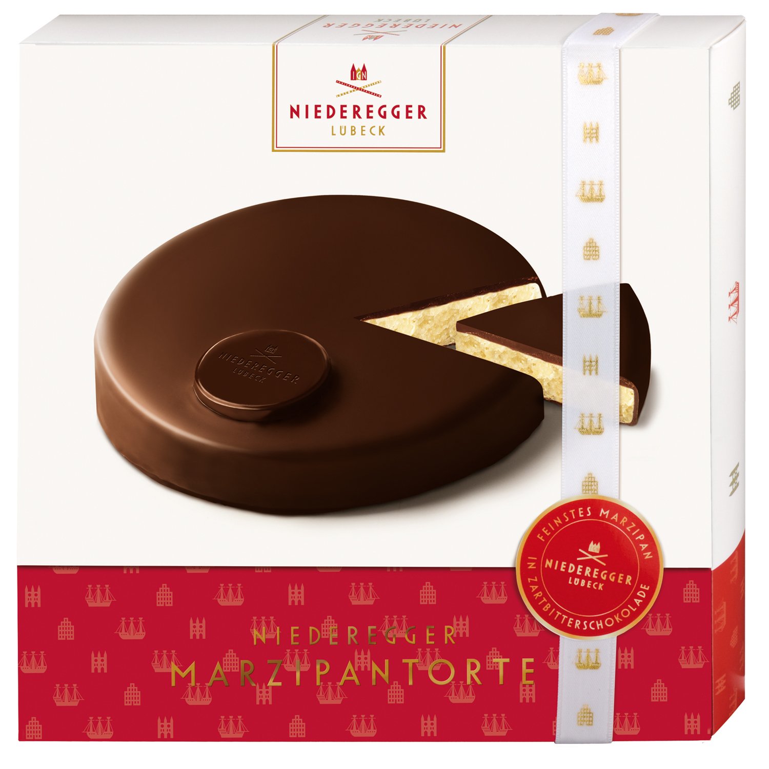 Marzipan cake - marzipan in dark chocolate  8x185g