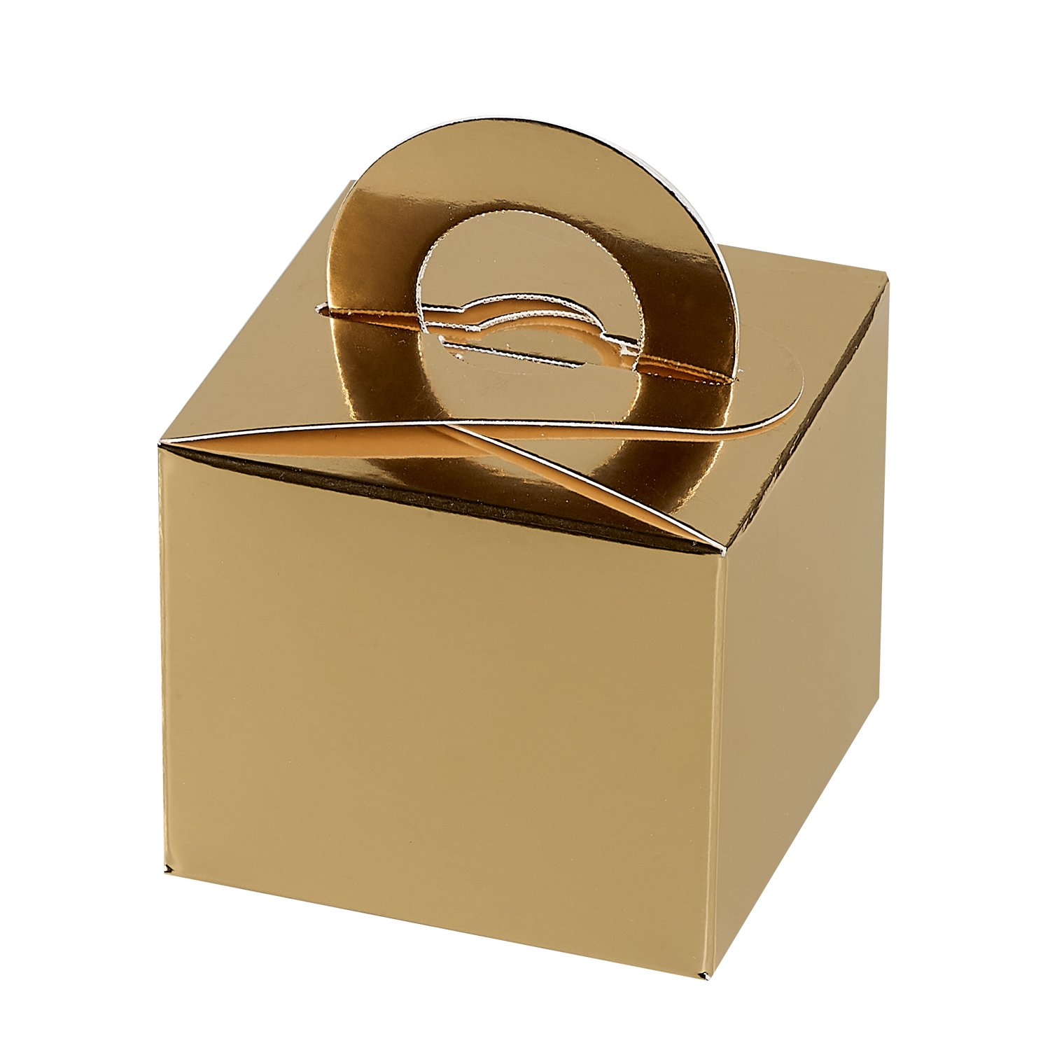 THS Packing - 8 choc shiny gold carry box x 25pcs