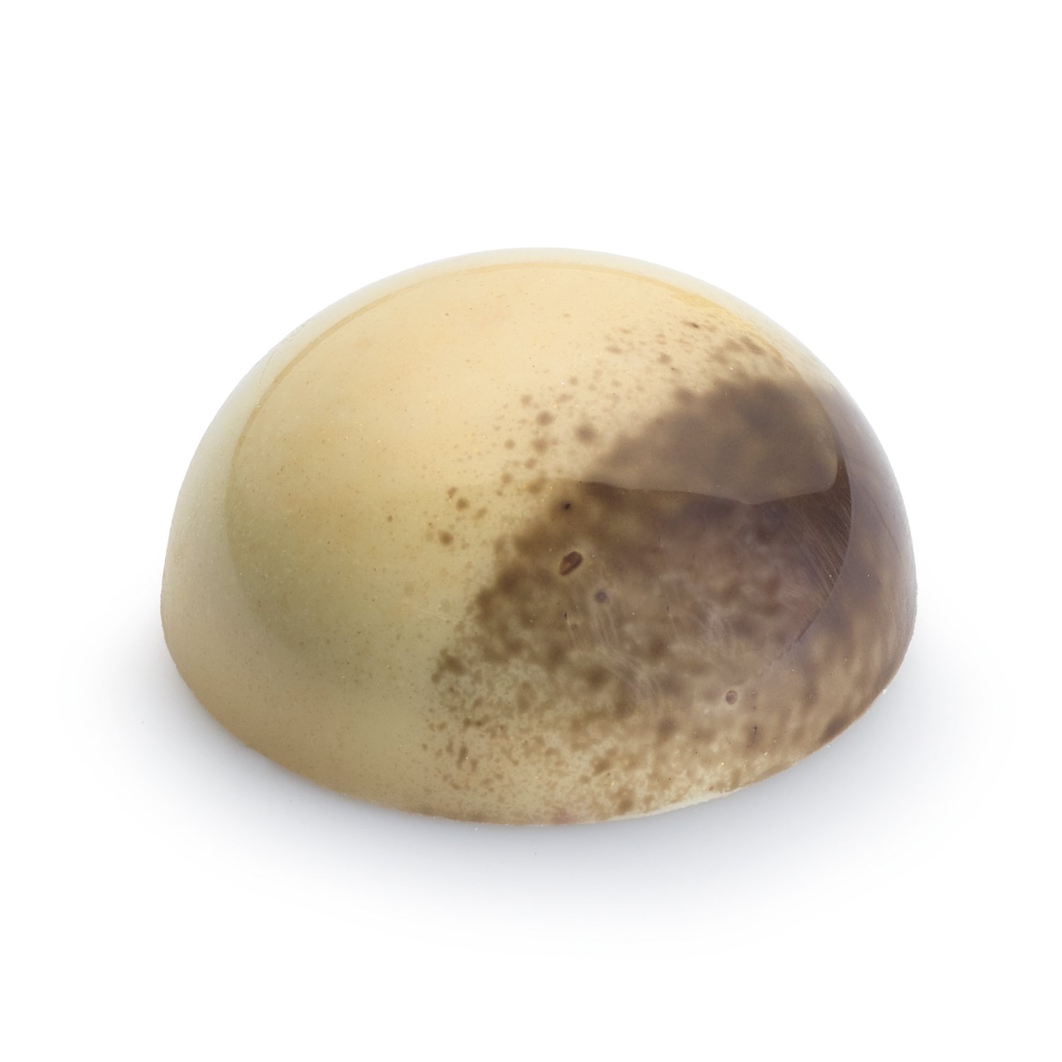 Delice - Latte Macchiato - flavour ganache in decorated white chocolate 11 - 12g x 1kg