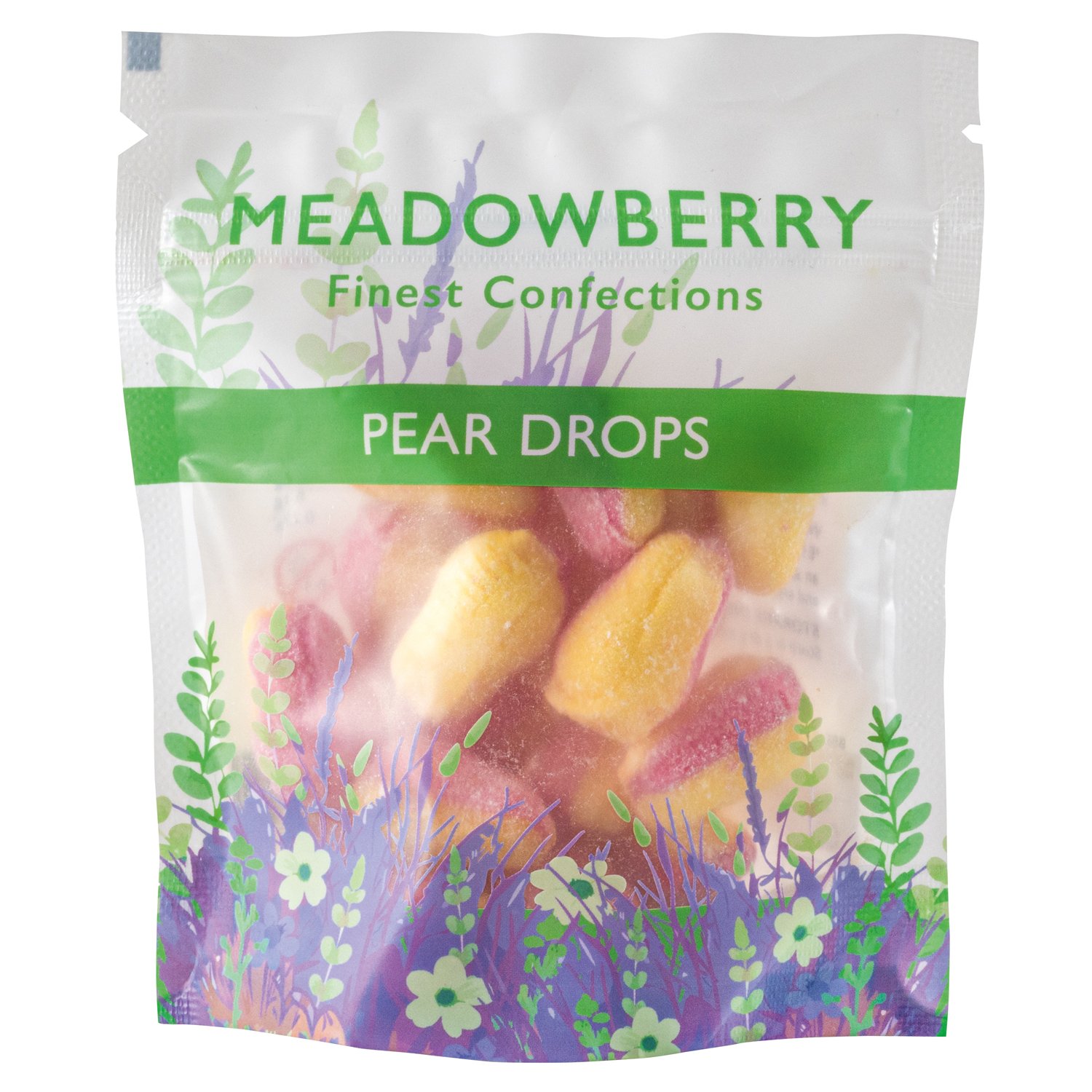 Meadowberry traditional sweets - Pear drops 12x150g