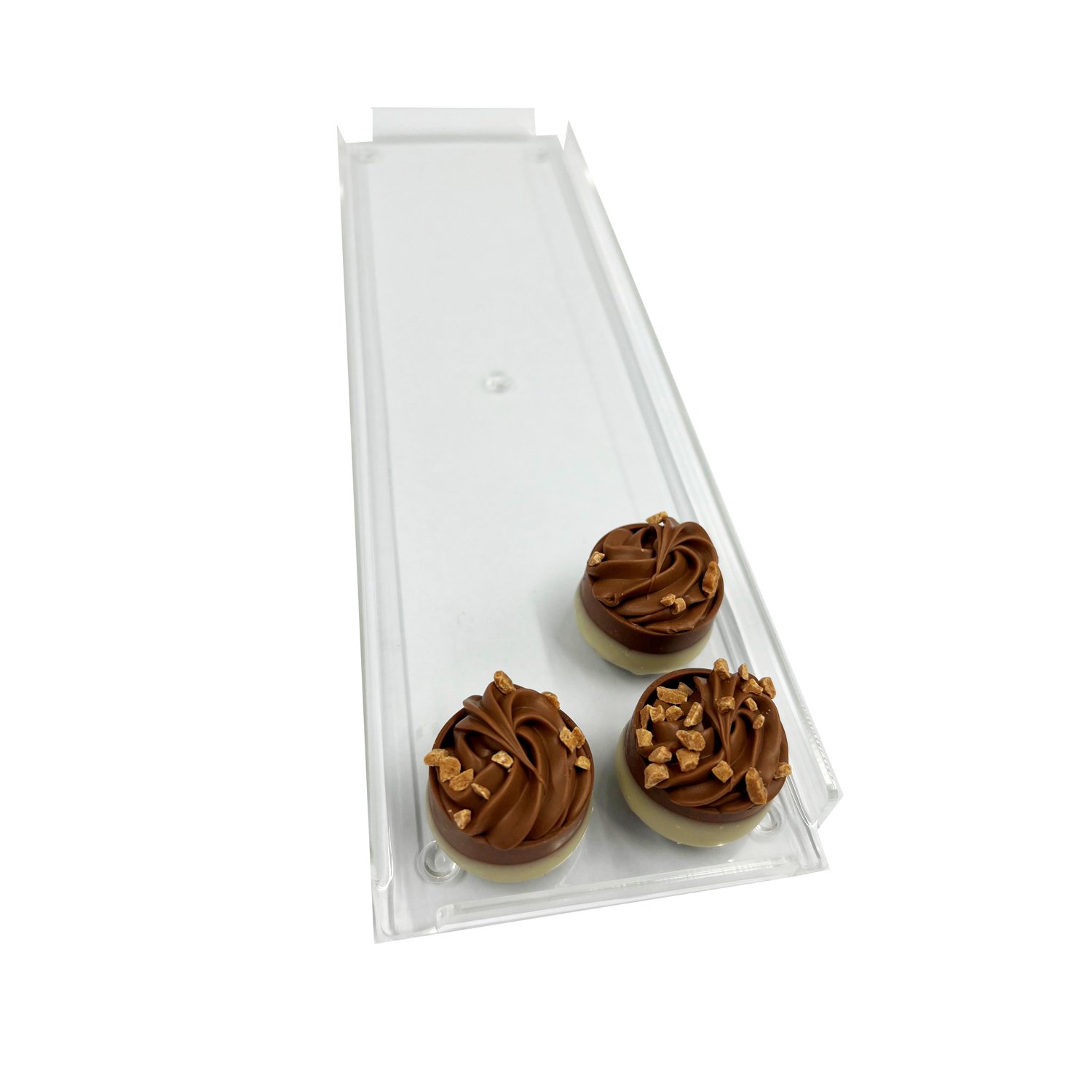 THS Packing - Heat Bent Display Tray for chocolates 300x90x10mm x 10pcs