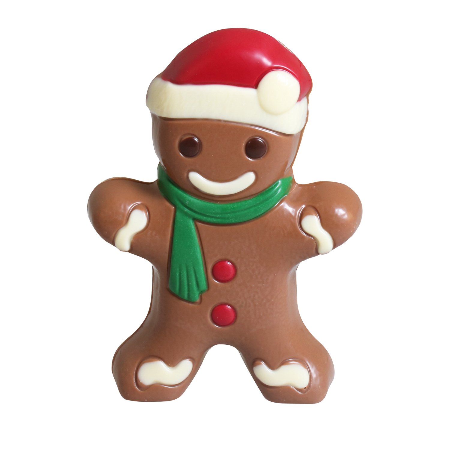 Hollow milk chocolate decorated Gingerbread person 10.5cm 15x55g