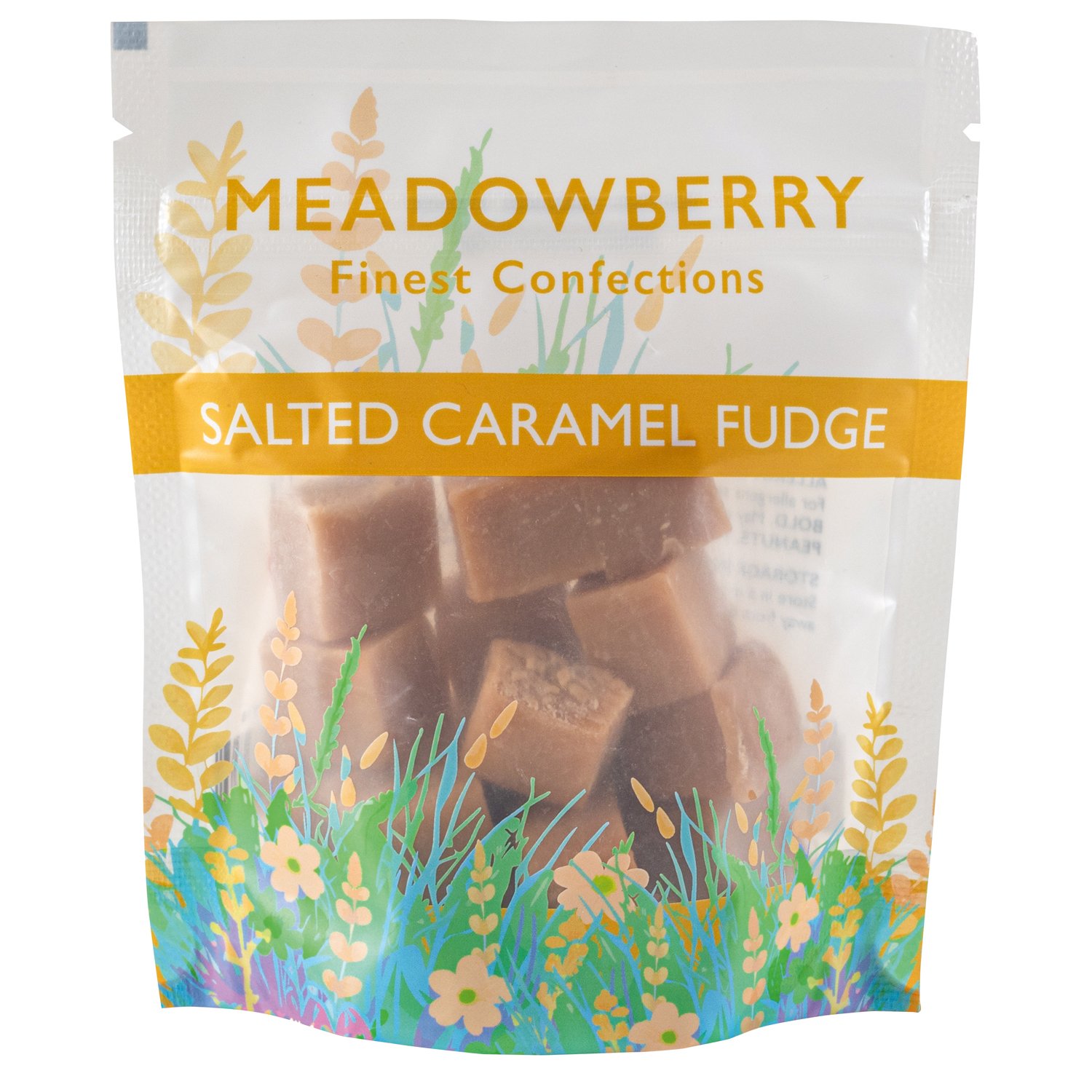 Meadowberry fudge & toffee�- Salted caramel fudge 12x140g