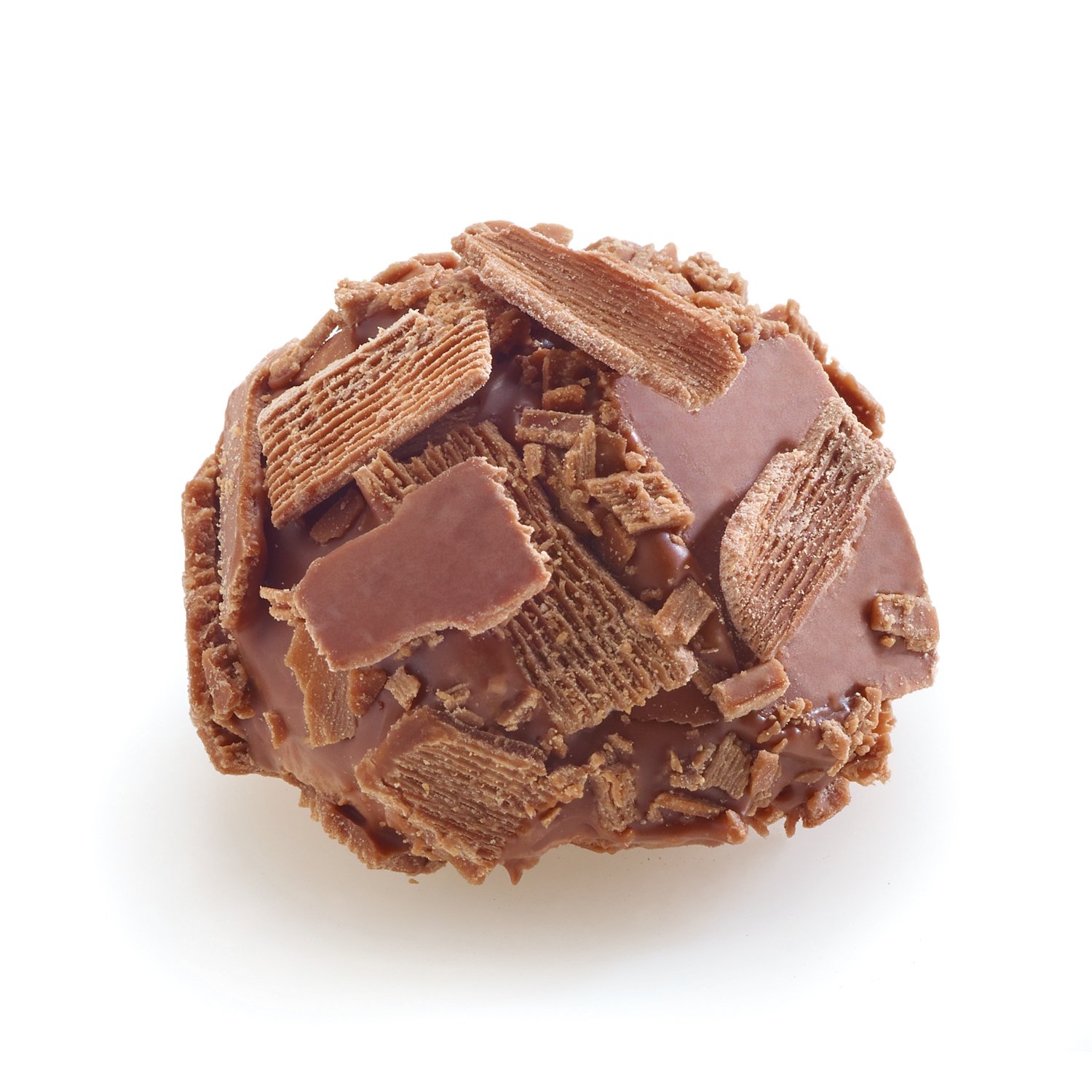 Meroso - Milk chocolate flaked truffles with cocoa filling 10g x 1kg