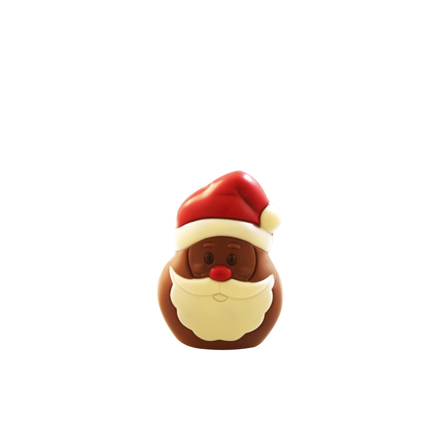 Hollow milk chocolate decorated Henry Santa head - 9cm 18x45g
