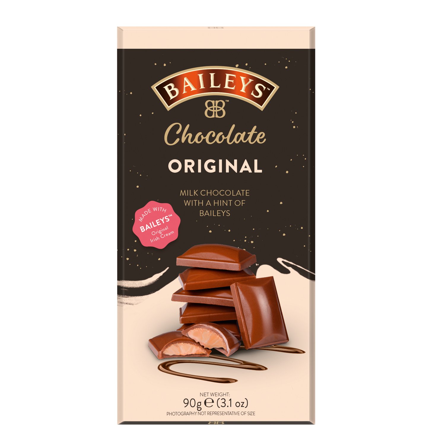 Baileys milk chocolate original bar 15x90g