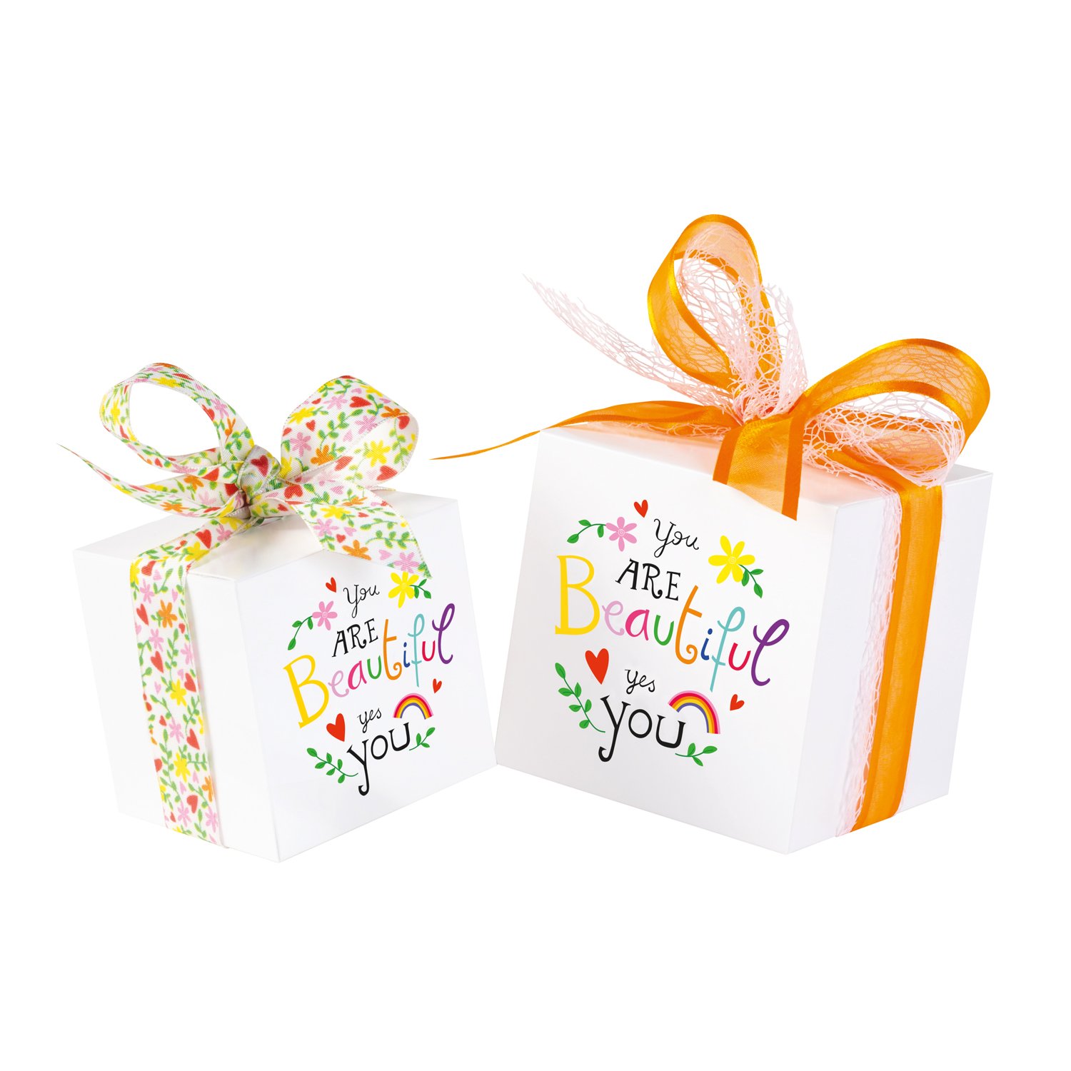 THS Packing - Beautiful themed cube box 95mm x 50pcs