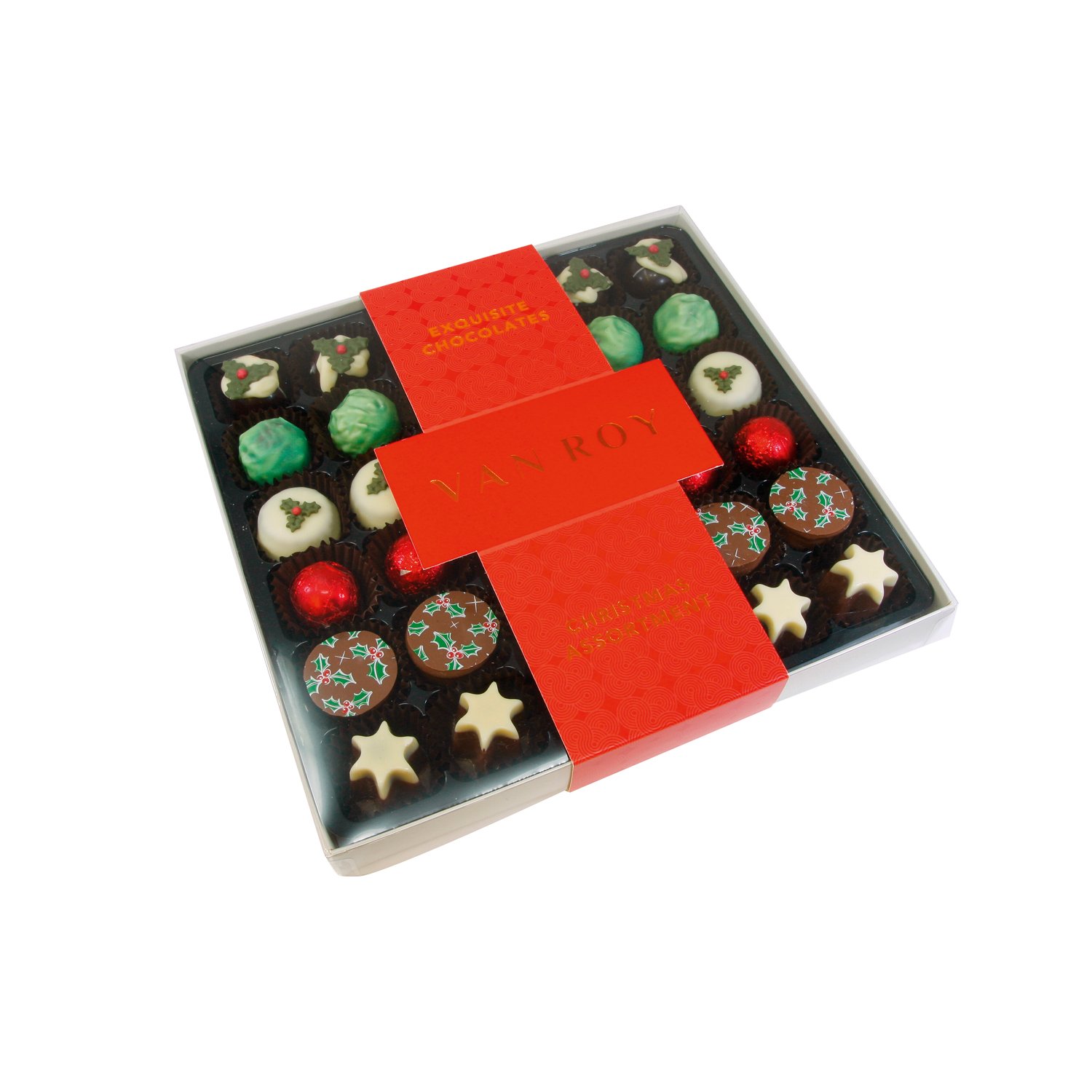 The Christmas collection of chocolates in 36 choc grey base 6x445g