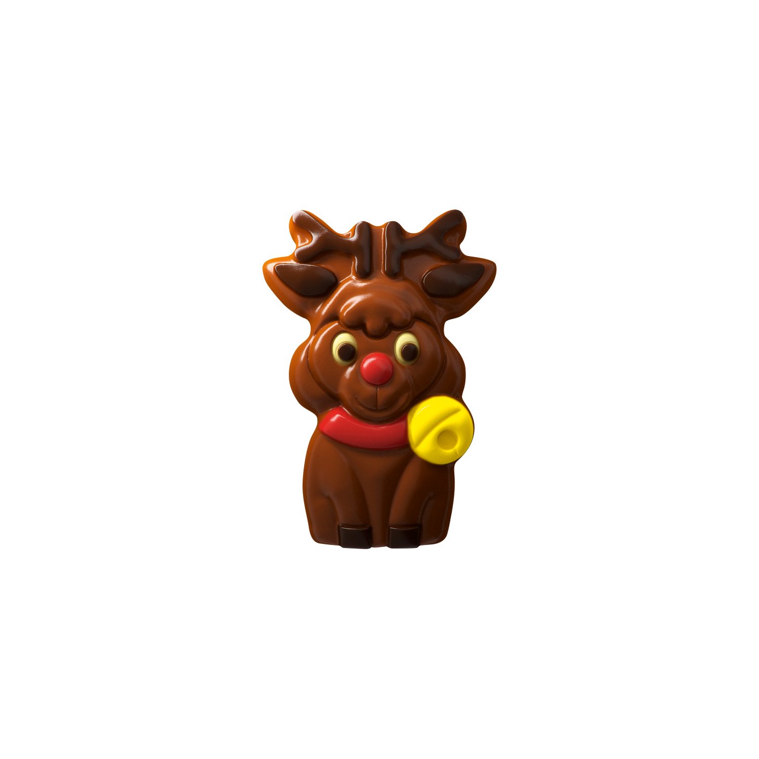 Decorated milk chocolate reindeer 12.5g x 1.8kg