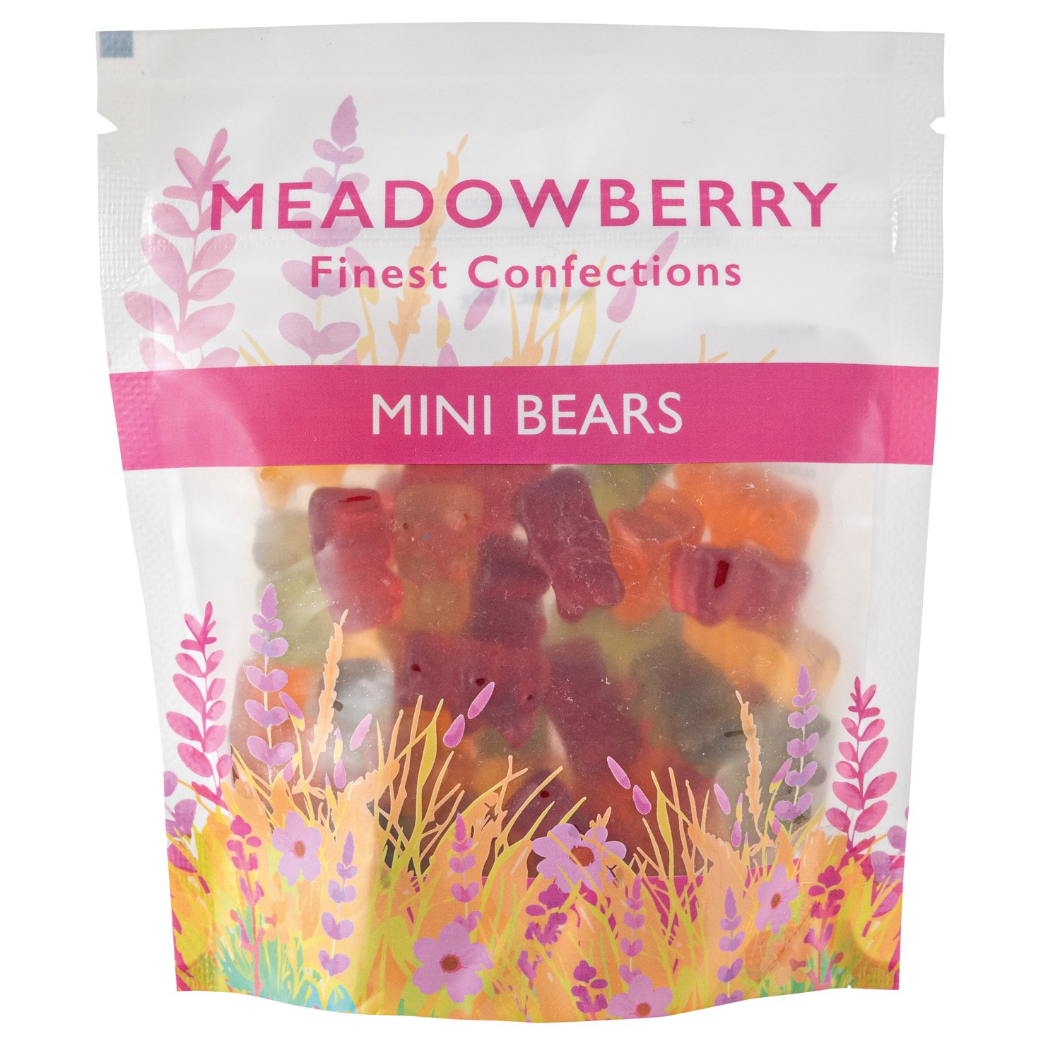 Meadowberry gummy & fizzy sweets - Mini bears 12x150g