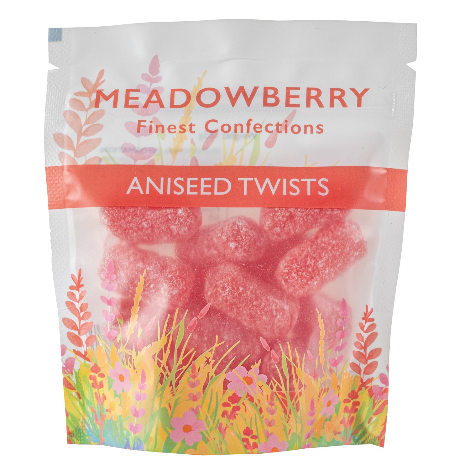 Meadowberry liquorice & aniseed - Aniseed twists 12x150g