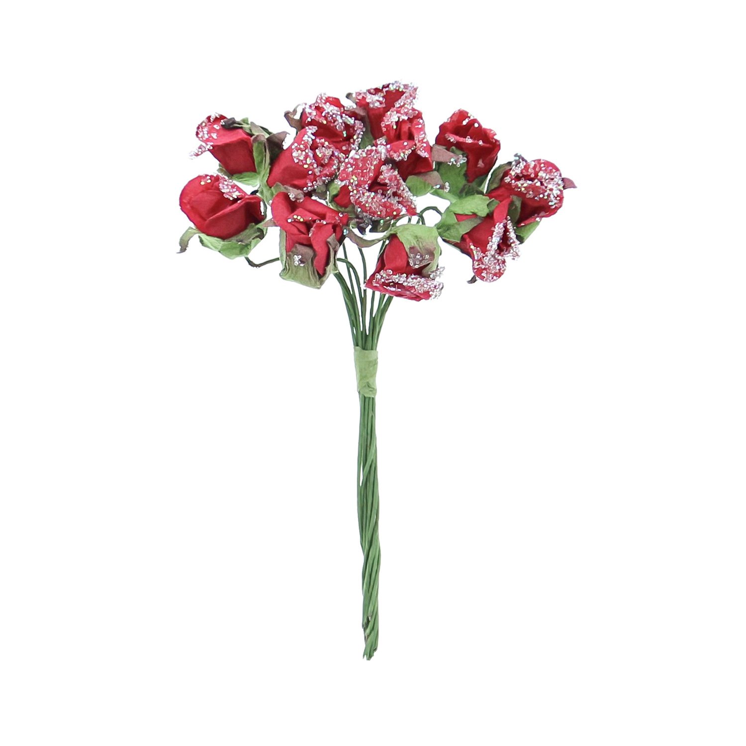 THS Packing - Rambler roses - 12 dark red stems per bunch x 48pcs