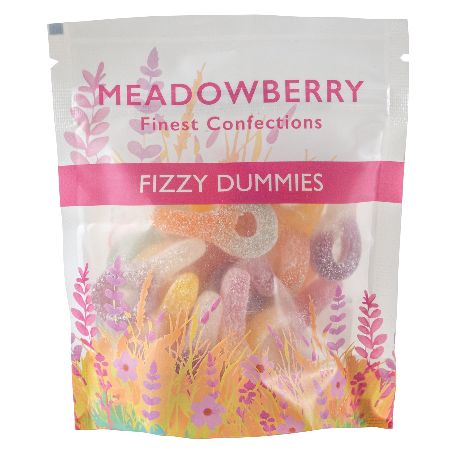 Meadowberry gummy & fizzy sweets - Fizzy dummies 12x135g
