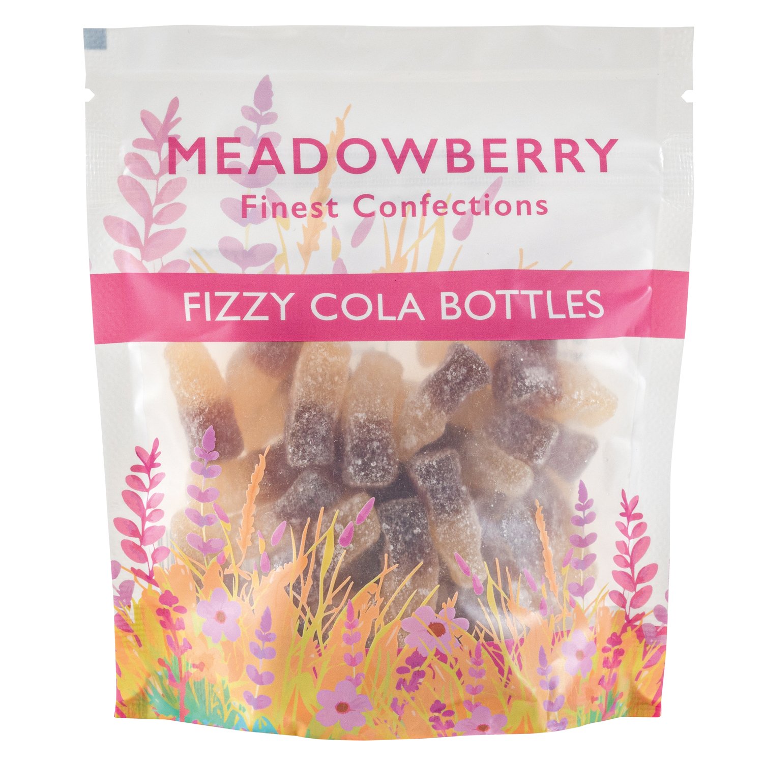 Meadowberry gummy & fizzy sweets - Fizzy cola bottles 12x125g